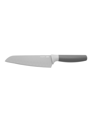 Berghoff Leo 6.75" Stainless Steel Santoku Knife, Gray