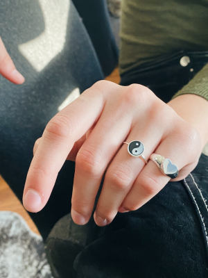 Yin Yang Mini Ring
