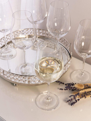 Set Of 6 Elegance Wine Glasses