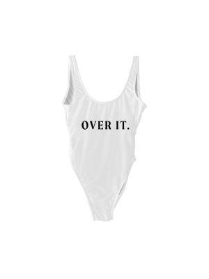 Over It. [swimsuit]