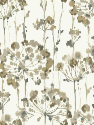 Flourish Wallpaper In Green Design By Candice Olson For York Wallcoverings