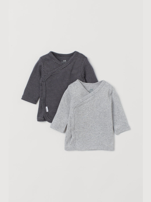 2-pack Wrapover Tops