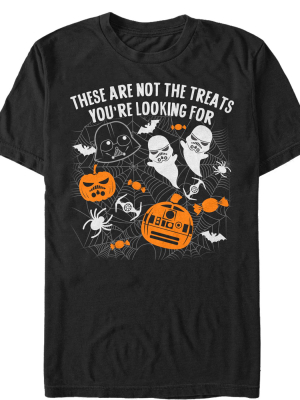 Men's Star Wars Halloween Not The Treats T-shirt