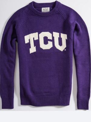 Tcu Letter Sweater