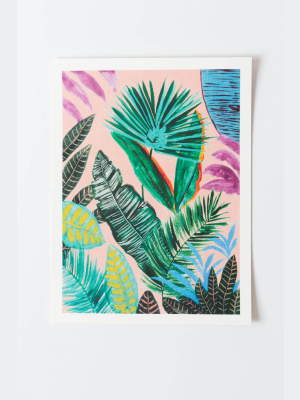 La Tinta Deep Jungle 1 Art Print 12x16"