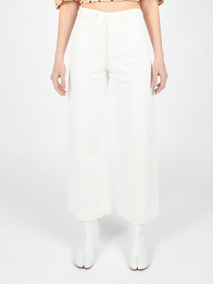 Salt White Sailor Pant