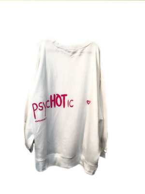 'hot' Painted Sweatshirt
