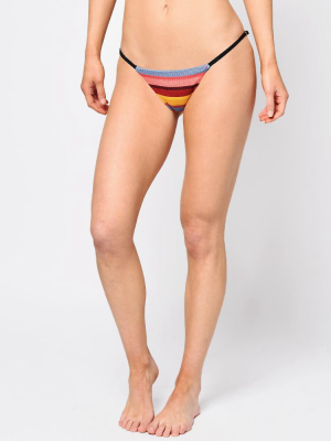 Seafolly Women’s Baja Stripe Rio Bikini Bottom