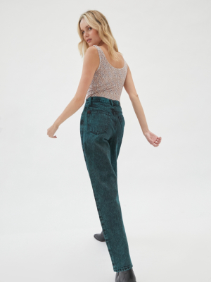 Bdg High-waisted Baggy Jean – Dark Teal