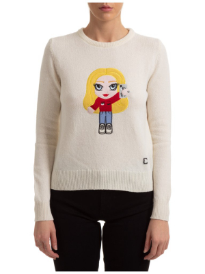 Chiara Ferragni Graphic Patch Jumper