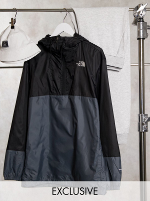 The North Face Wind Anorak Jacket In Gray Exclusive At Asos