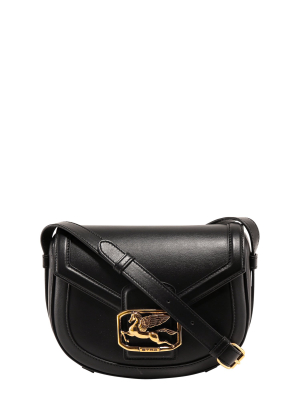 Etro Pegaso Logo Plaque Shoulder Bag