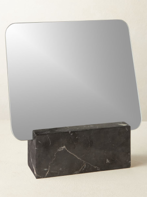 Muse Black Marble Vanity Mirror