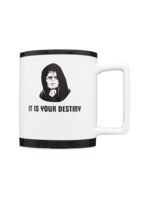 Seven20 Star Wars Emperor Palpatine "it's Your Destiny" 10oz. Mug