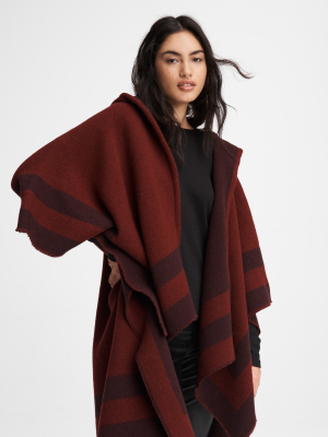 Rogue Wool Hoodie Poncho