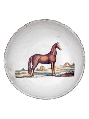 Brown Horse Dish