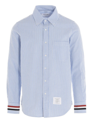 Thom Browne Striped Buttoned Shirt