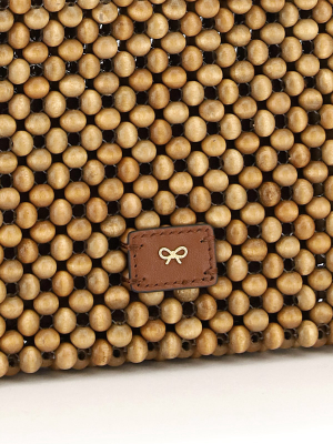 Anya Hindmarch Eyes Beads Clutch Bag