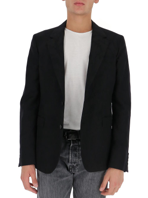 Alexander Mcqueen Single Breasted Blazer
