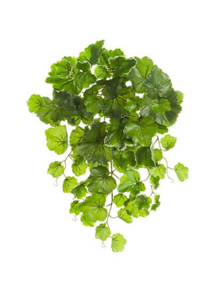 Uv Protected Artificial Geranium Leaves Plant - 21"