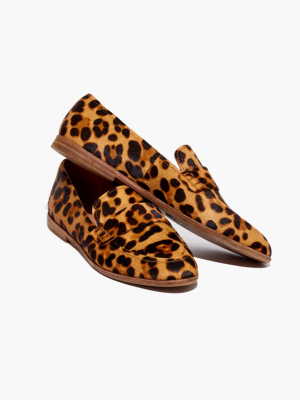 The Alex Loafer In Leopard Calf Hair