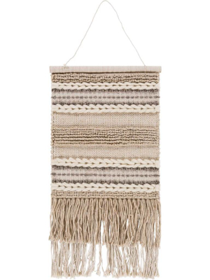 Addison Wall Hanging Khaki/cream/beige