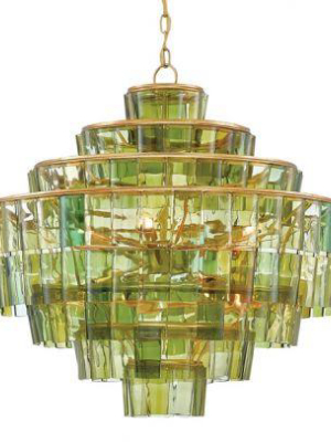 Sommelier Chandelier Green