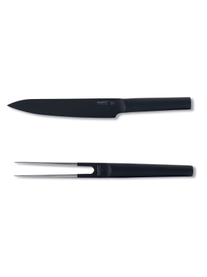 Berghoff Ron 2pc Carving Set, Black