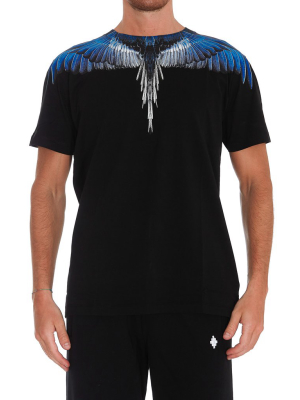 Marcelo Burlon County Of Milan Wings Print T-shirt