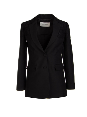 Valentino Single Breasted Blazer