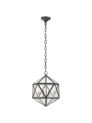 Zeno Medium 18 Facet Hedron Lantern In Various Colors