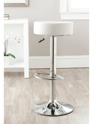 Jude Adjustable Barstool Steel - Safavieh