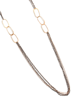 Oval Link Accent 28 Inch Chain