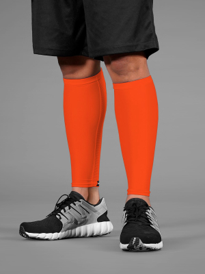 Hue Orange Calf Sleeves