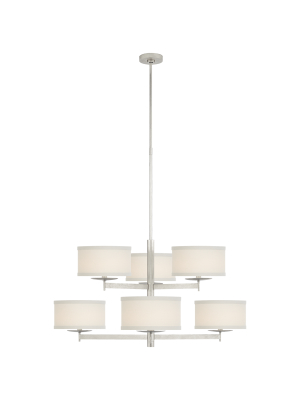 Walker Medium Two Tier Chandelier In Various Colors