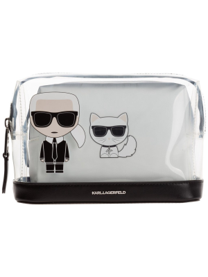 Karl Lagerfeld K/ikonik Logo Pouch