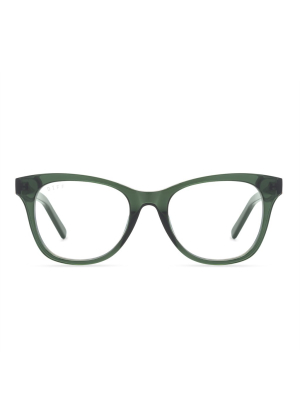 Carina - Sea Grass + Blue Light Technology Glasses