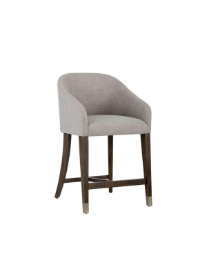 Nellie Counter Stool - Arena Cement Fabric