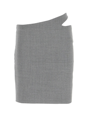 Coperni Cut-out Detailed Mini Skirt