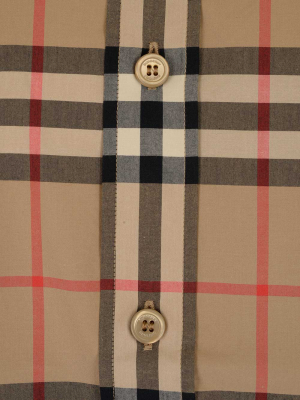 Burberry Check Poplin Shirt