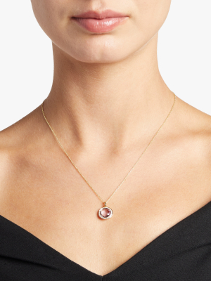 Lollipop Mini Amethyst Pendant Necklace