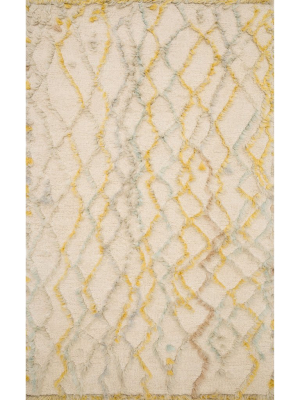 Loloi Justina Blakeney Symbology Rug - Ivory/multi