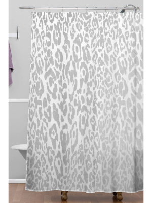 Gabriela Fuente Selena Shower Curtain Gray - Deny Designs