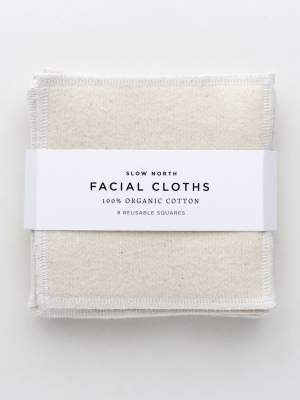 Set Of 4 Reusable Facial Cloths