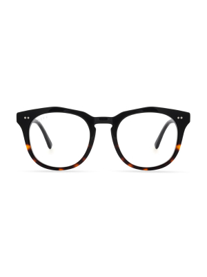 Weston - Black + Tortoise + Blue Light Technology Glasses