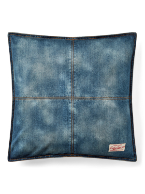 Eckley Denim Throw Pillow