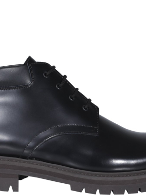 Common Projects Lace-up Combat Derby Shoes