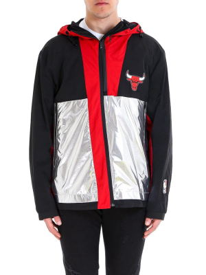 Marcelo Burlon County Of Milan X Nba Chicago Bulls Windbreaker