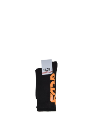 Gcds Kids Logo Intarsia Socks