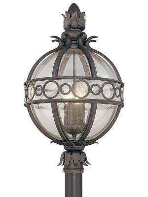 Campanile 4lt Post Lantern